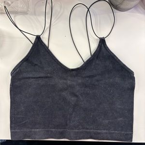 ⚫️Cotton Candy | Sweet Collection | black crop top⚫️